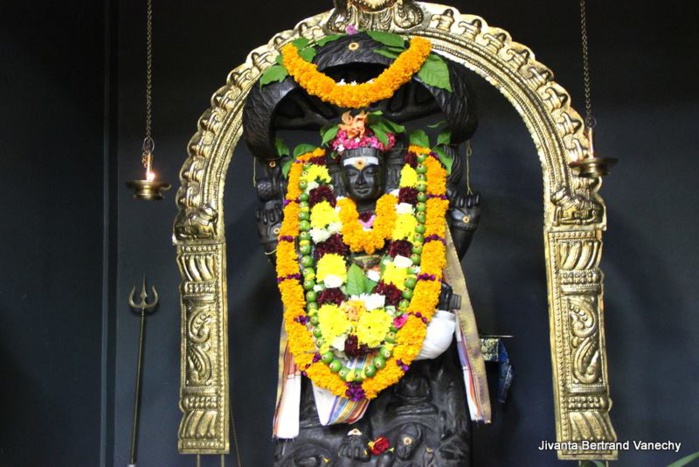 4ÈME OUTCHVAM DE LA MAHA SIVARATRI 2017 À L'ASHRAM DU PORT