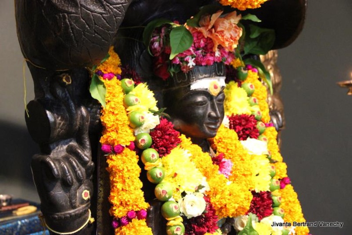4ÈME OUTCHVAM DE LA MAHA SIVARATRI 2017 À L'ASHRAM DU PORT