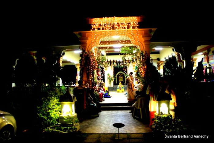 4ÈME OUTCHVAM DE LA MAHA SIVARATRI 2017 À L'ASHRAM DU PORT
