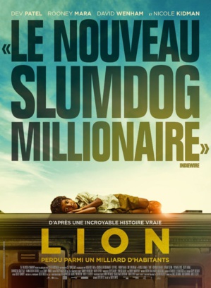 BANDE-ANNONCE : LE NOUVEAU SLUMDOG MILLIONNAIRE, LE LION 