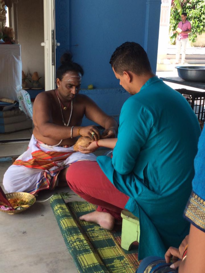 DÉBUT DU PANGOUNY OUTRAM KAVADEE À TAMATAVE