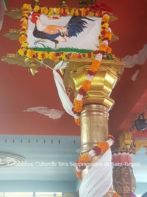 DÉBUT DU CAVADEE AU TEMPLE SIVA SOUPRAMANIEN DE ST-BENOÎT 