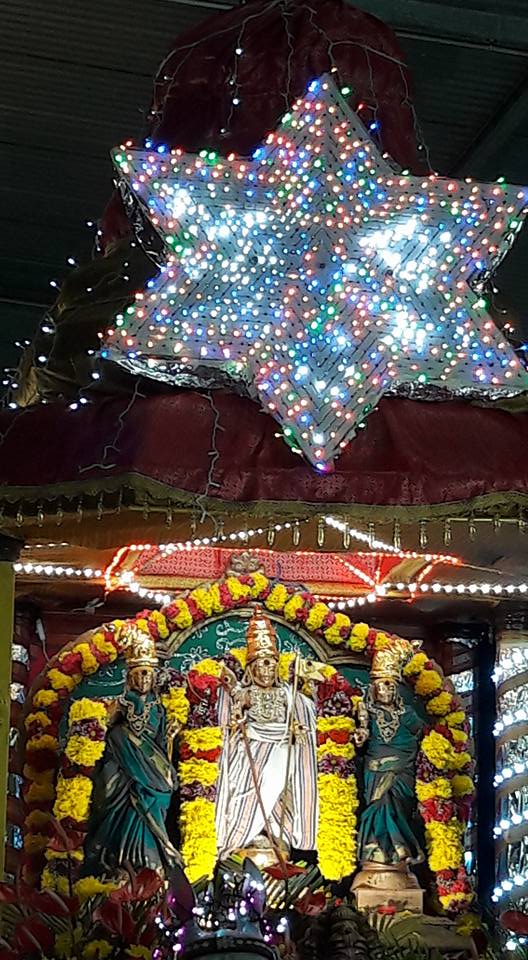 DÉBUT DU CAVADEE AU TEMPLE SIVA SOUPRAMANIEN DE ST-BENOÎT 