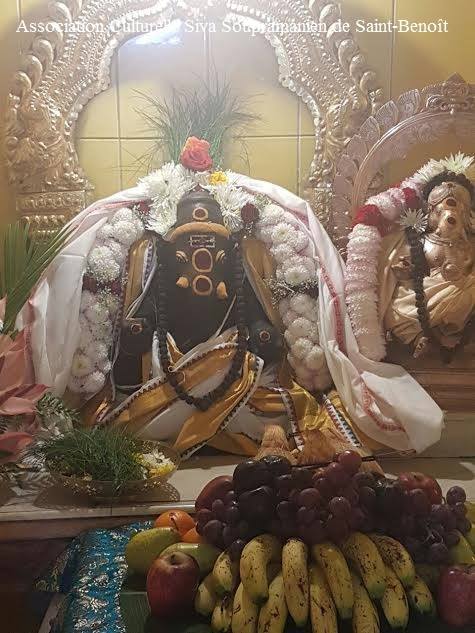 DÉBUT DU CAVADEE AU TEMPLE SIVA SOUPRAMANIEN DE ST-BENOÎT 