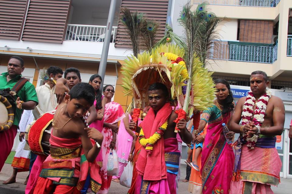 VAIKASI VISAKAM KÂVADI AU TEMPLE DE SAINT-PAUL 2017