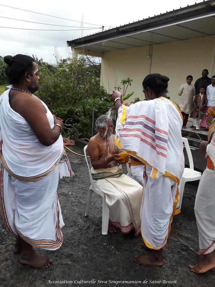 Cérémonie « Oupanayanam Brama Oupadesam »