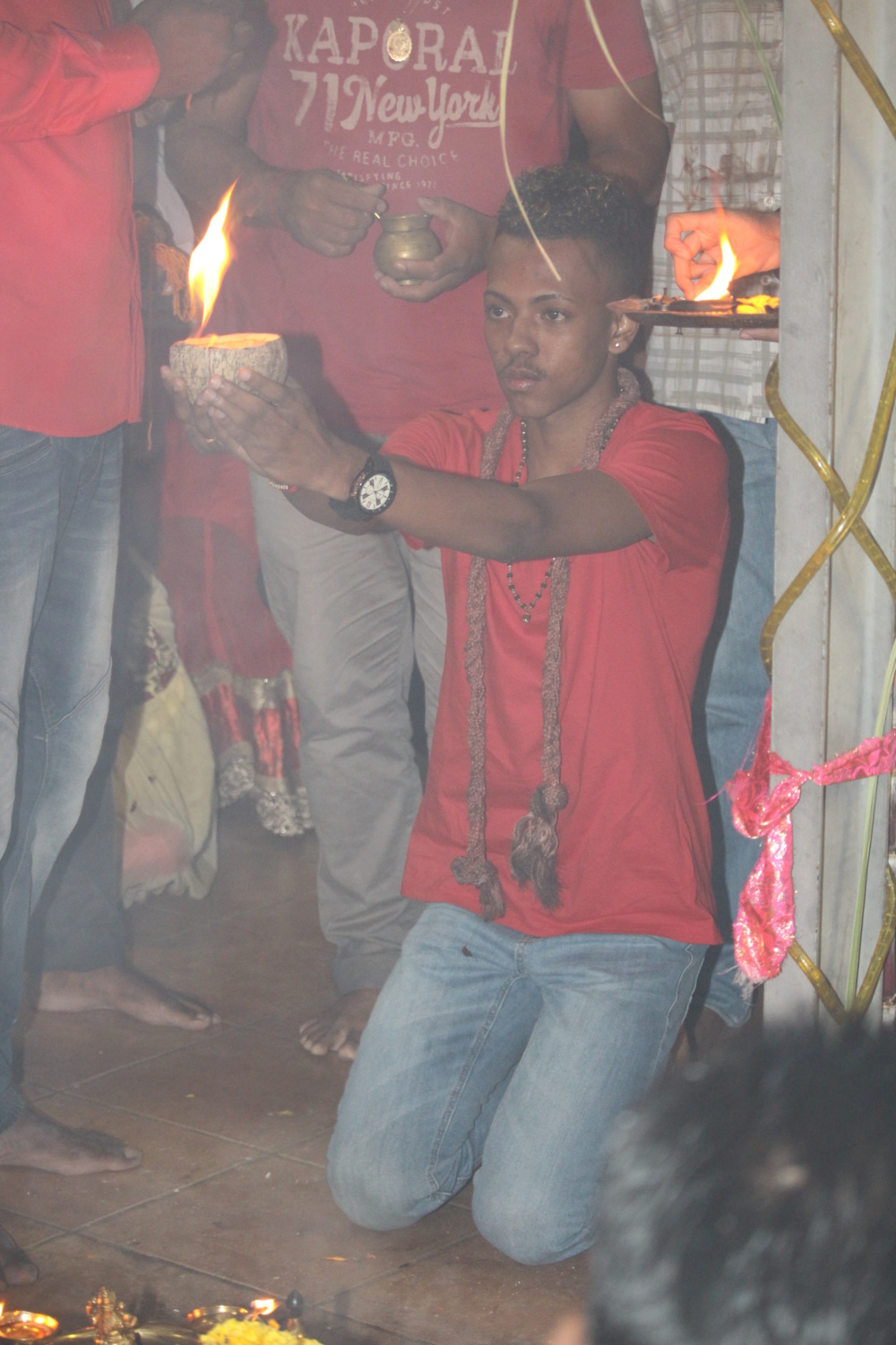 DÉBUT DES FESTIVITÉS POUR MAHA KÂLI AU TEMPLE PANDIALÉ PRIMAT DE ST-DENIS DÉBUT DES FESTIVITÉS POUR MAHA KÂLI AU TEMPLE PANDIALÉ PRIMAT DE ST-DENIS