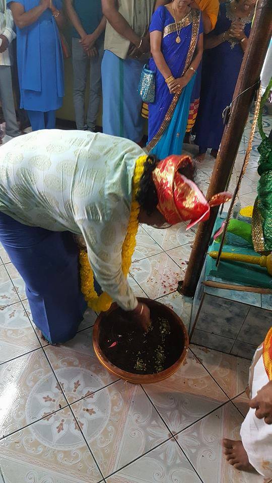 CODY ETTRAM GÔVINDEN AU TEMPLE MAHA VISHNU DE L'ETANG CAMBUSTON 