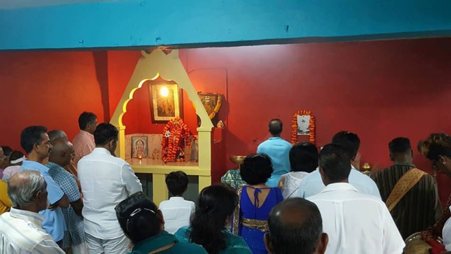 CODY ETTRAM GÔVINDEN AU TEMPLE MAHA VISHNU DE L'ETANG CAMBUSTON 