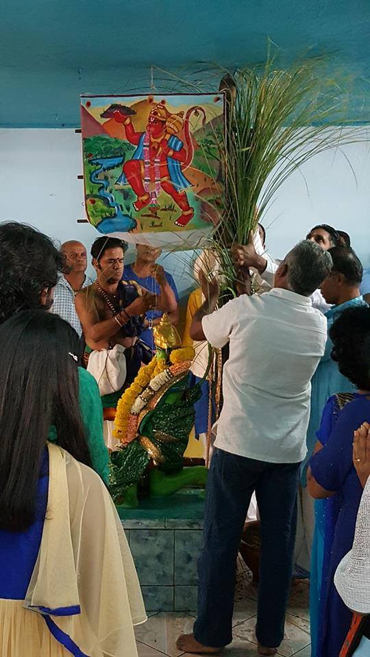 CODY ETTRAM GÔVINDEN AU TEMPLE MAHA VISHNU DE L'ETANG CAMBUSTON 