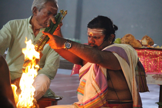 1ER FÊTE GÔVINDEN AU TEMPLE SIVA SOUPRAMANIEN DE ST-BENOÎT 