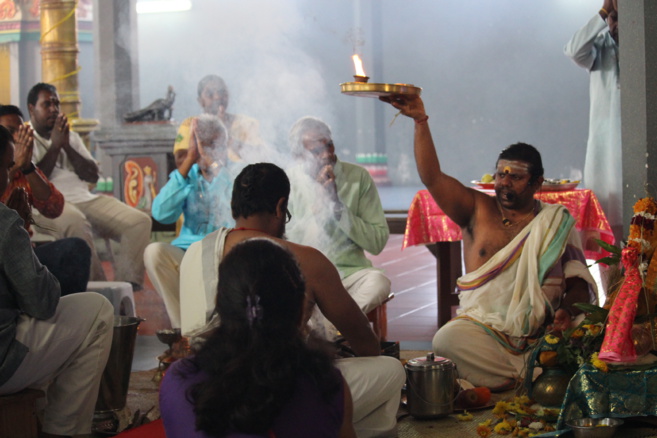 1ER FÊTE GÔVINDEN AU TEMPLE SIVA SOUPRAMANIEN DE ST-BENOÎT 