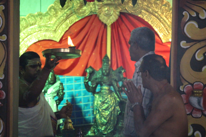 1ER FÊTE GÔVINDEN AU TEMPLE SIVA SOUPRAMANIEN DE ST-BENOÎT 