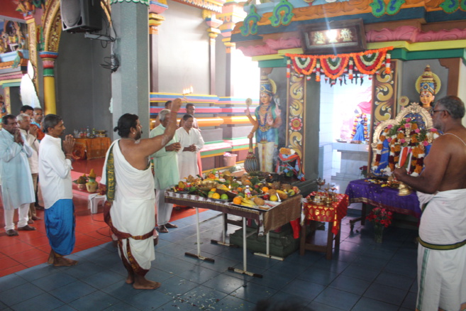 1ER FÊTE GÔVINDEN AU TEMPLE SIVA SOUPRAMANIEN DE ST-BENOÎT 