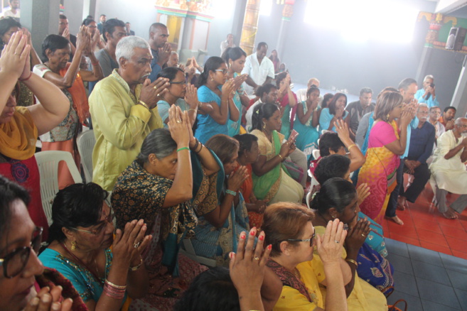 1ER FÊTE GÔVINDEN AU TEMPLE SIVA SOUPRAMANIEN DE ST-BENOÎT 