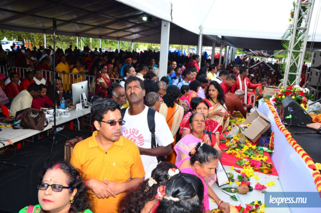 Grand-Bassin: la déesse Durga dans toute sa splendeur