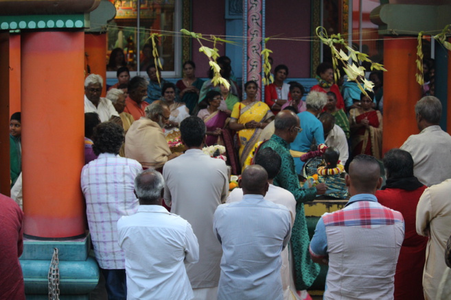 3ÈME FÊTE GÔVINDEN AU TEMPLE NARASSINGUA PEROUMAL À SAINT-PIERRE