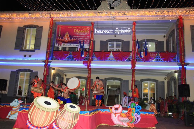 INAUGURATION DE LA 28ÈME ÉDITION DU DIPAVALI À SAINT-ANDRÉ