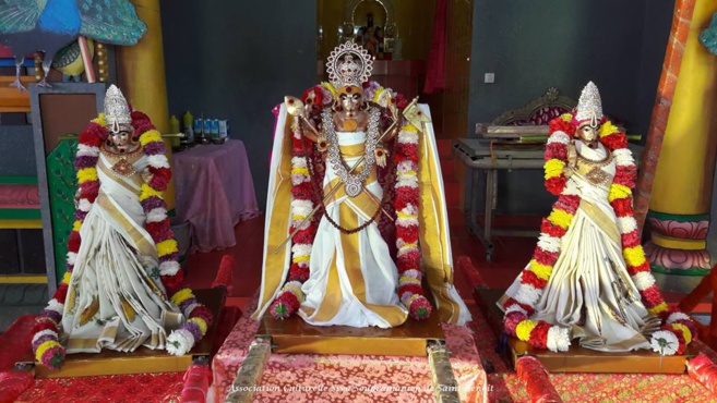 MURUGA TIRUKÂLYANAM AU TEMPLE SIVA SOUPRAMANIEN DE ST-BENOÎT 