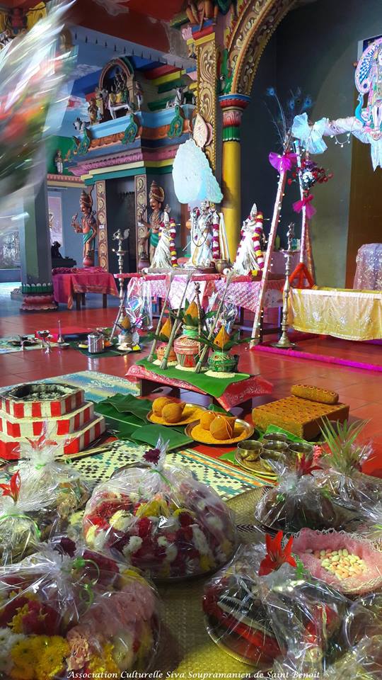 MURUGA TIRUKÂLYANAM AU TEMPLE SIVA SOUPRAMANIEN DE ST-BENOÎT 