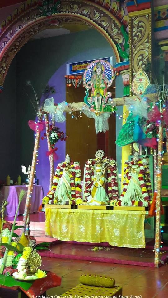 MURUGA TIRUKÂLYANAM AU TEMPLE SIVA SOUPRAMANIEN DE ST-BENOÎT 