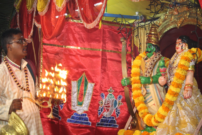 1ER FÊTE MARCHE SUR LE FEU AU TEMPLE PANDIALE PRIMAT  1ER FÊTE MARCHE SUR LE FEU AU TEMPLE PANDIALE PRIMAT