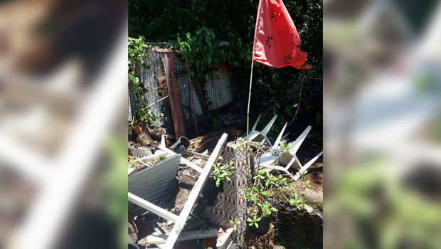 Saint-Joseph : un bloc de 5 tonnes s’écrase sur la chapelle familiale Saint-Joseph : un bloc de 5 tonnes s’écrase sur la chapelle familiale