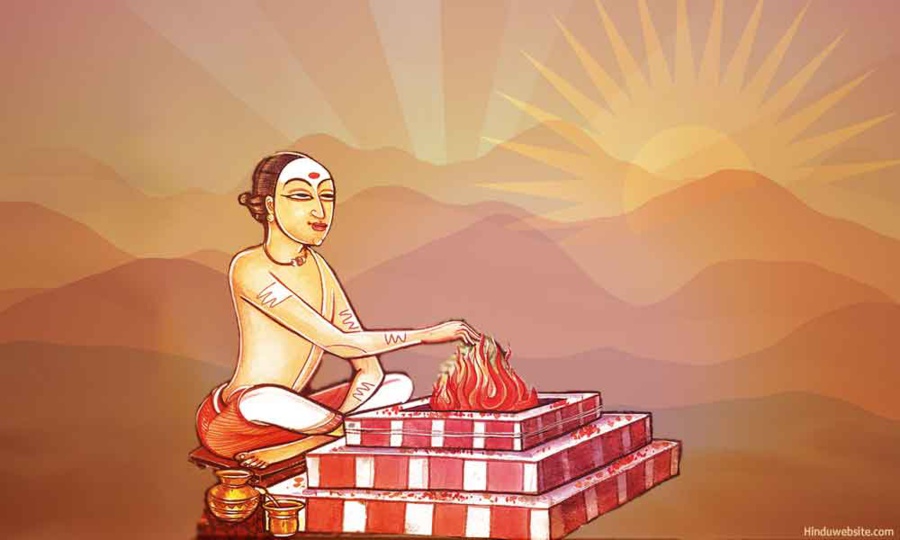LE RITUEL DE YAGNA : FEU SACRÉ
