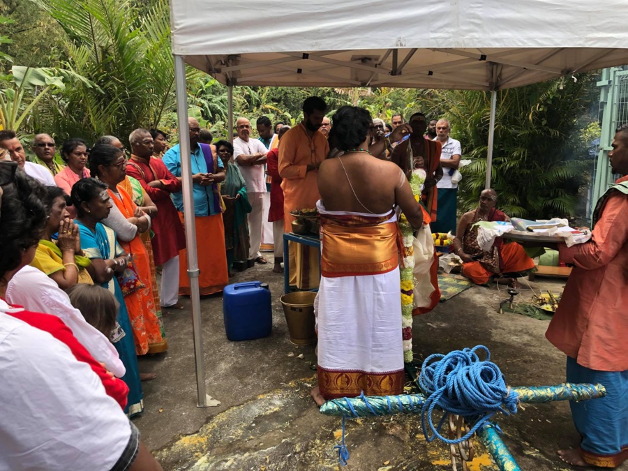 SHIVA TIROUVARNAM BRAHMOTSAVAM AU TEMPLE CHOCALINGOM MINATCHY DE TAMATAVE