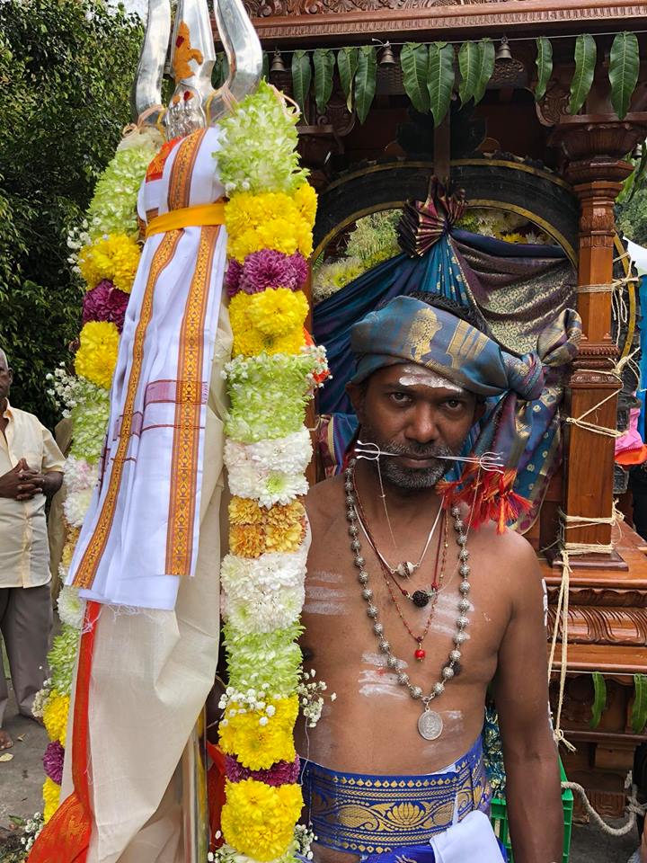 SHIVA TIROUVARNAM BRAHMOTSAVAM AU TEMPLE CHOCALINGOM MINATCHY DE TAMATAVE