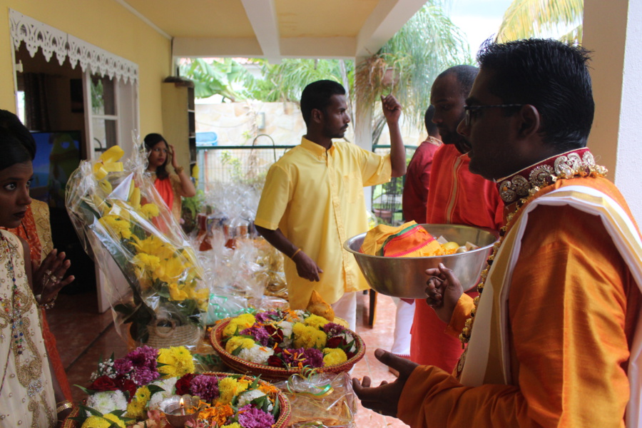 MARIAGE BONDIEU 2018 AU TEMPLE PANDIALE PRIMAT DE SAINT-DENIS 