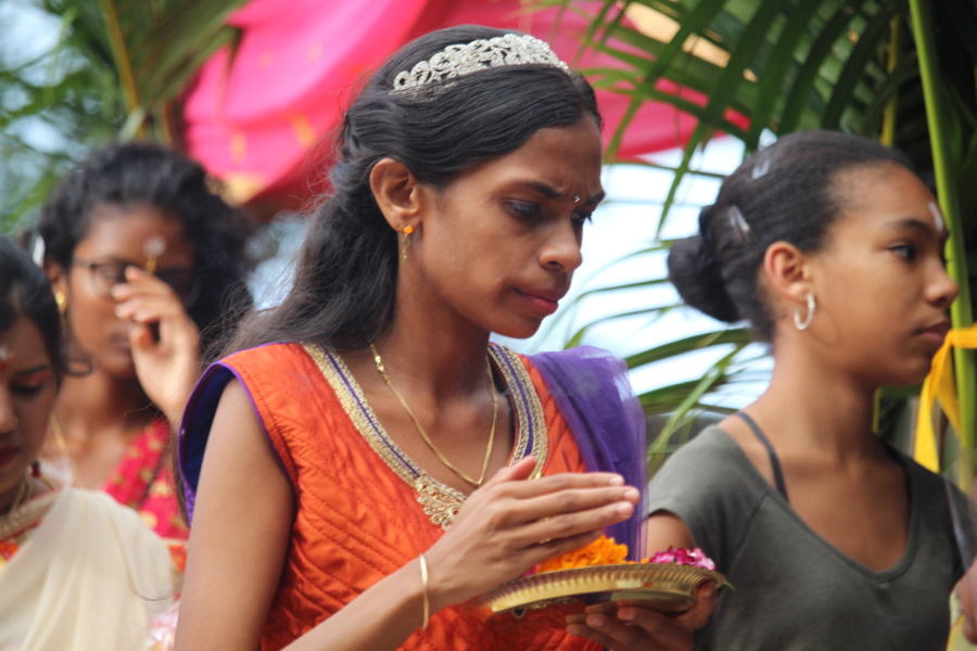 MARIAGE BONDIEU 2018 AU TEMPLE PANDIALE PRIMAT DE SAINT-DENIS 