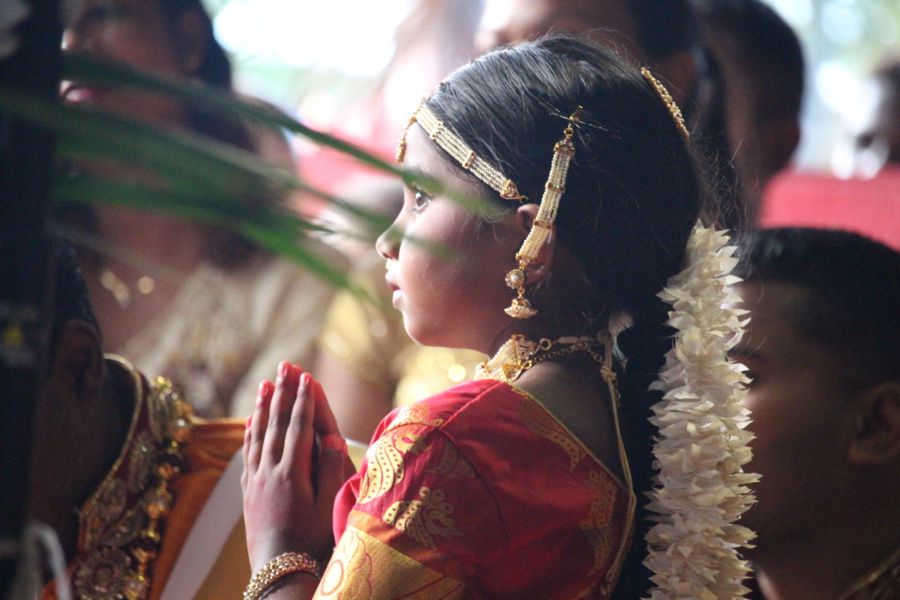 MARIAGE BONDIEU 2018 AU TEMPLE PANDIALE PRIMAT DE SAINT-DENIS 
