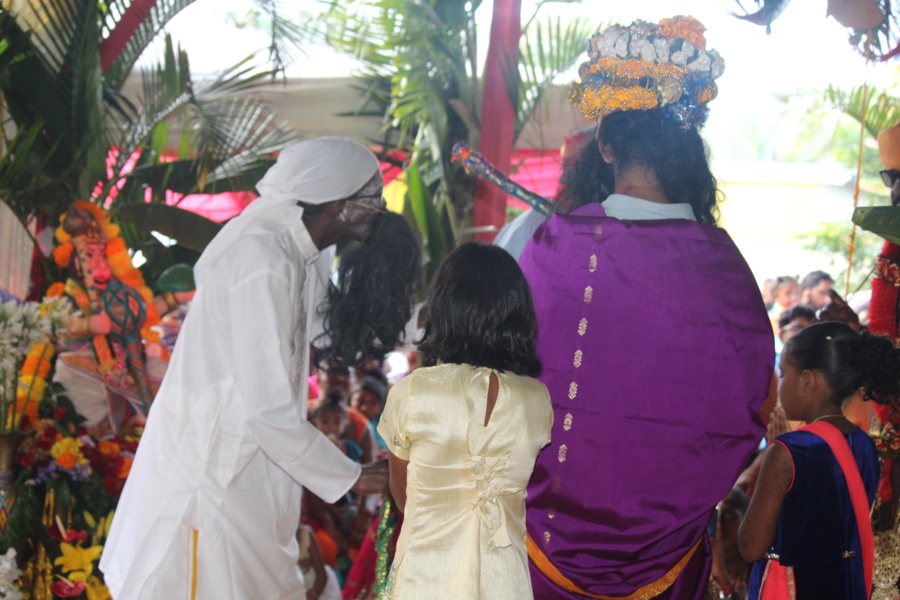 MARIAGE BONDIEU 2018 AU TEMPLE PANDIALE PRIMAT DE SAINT-DENIS 