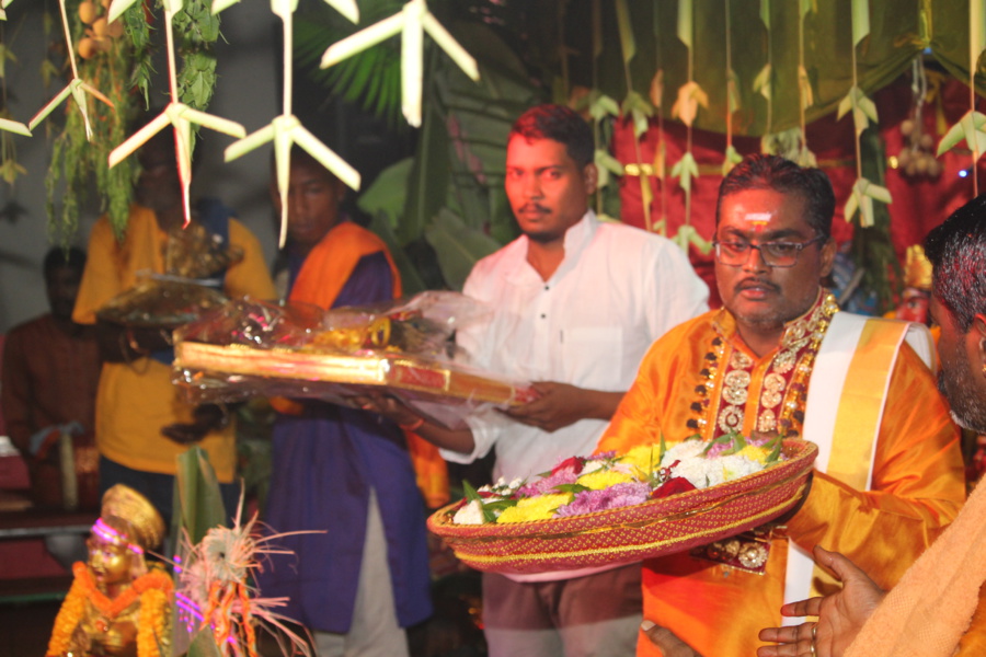 MARIAGE BONDIEU 2018 AU TEMPLE PANDIALE PRIMAT DE SAINT-DENIS 