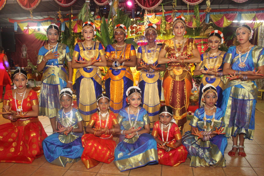 MARIAGE BONDIEU 2018 AU TEMPLE PANDIALE PRIMAT DE SAINT-DENIS 
