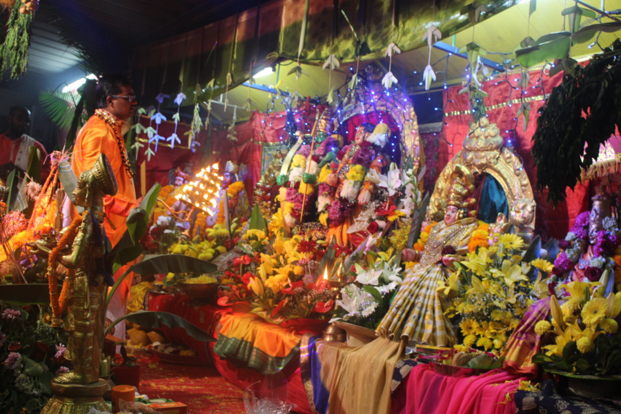 MARIAGE BONDIEU 2018 AU TEMPLE PANDIALE PRIMAT DE SAINT-DENIS 