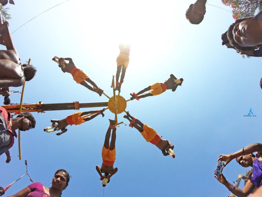 CÉLÉBRATION DE PANGUNI UTHIRAM 2019 AU TEMPLE KALAPET DE PONDICHÉRY 