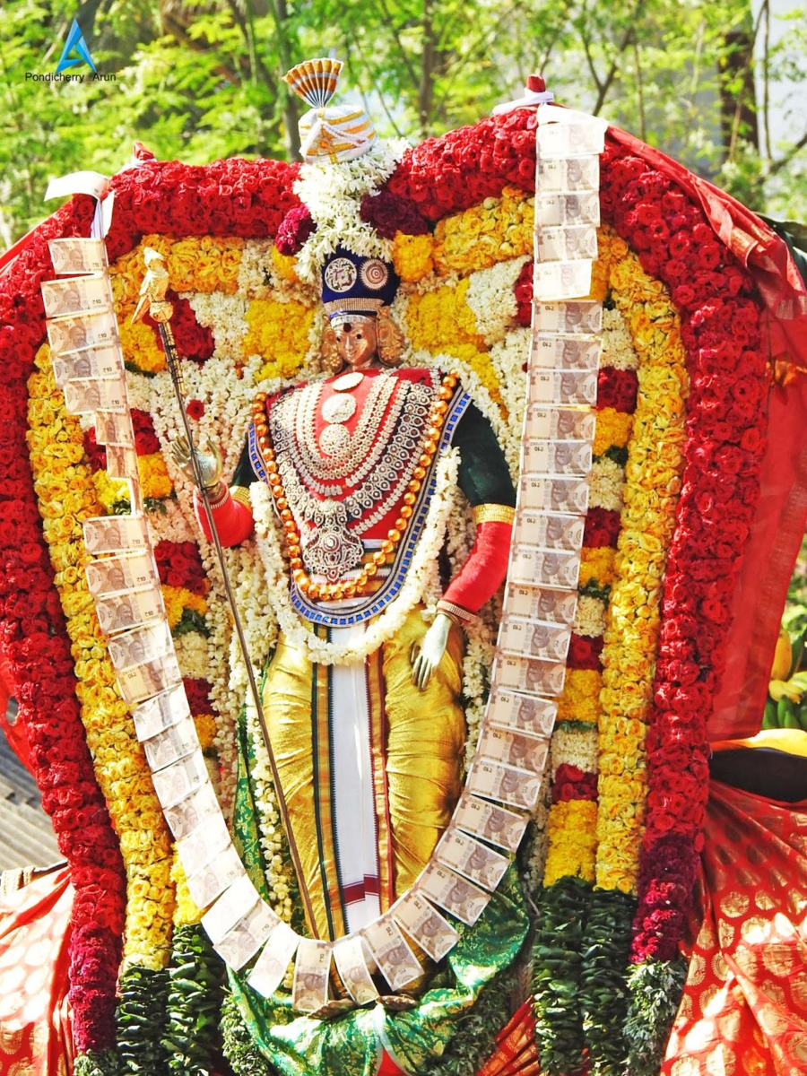 CÉLÉBRATION DE PANGUNI UTHIRAM 2019 AU TEMPLE KALAPET DE PONDICHÉRY 