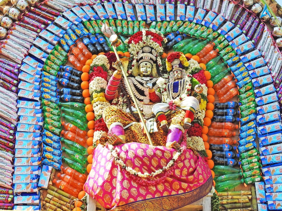 CÉLÉBRATION DE PANGUNI UTHIRAM 2019 AU TEMPLE KALAPET DE PONDICHÉRY 