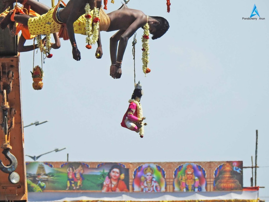 CÉLÉBRATION DE PANGUNI UTHIRAM 2019 AU TEMPLE KALAPET DE PONDICHÉRY 