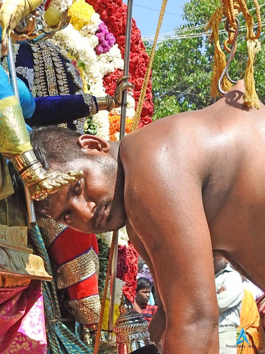 CÉLÉBRATION DE PANGUNI UTHIRAM 2019 AU TEMPLE KALAPET DE PONDICHÉRY 