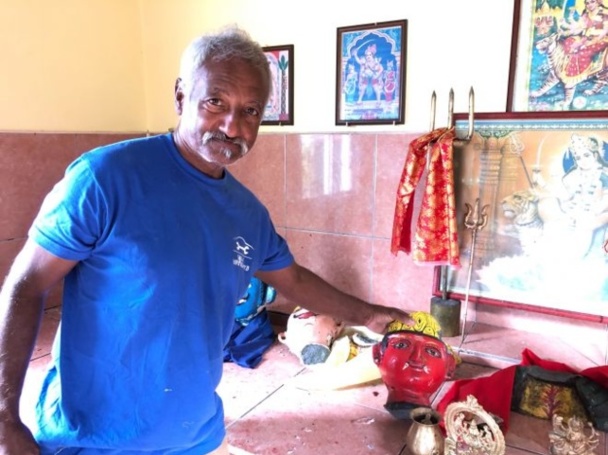 LE TEMPLE MOUNIAPIN DE SAINT-ANNE VANDALISÉ 