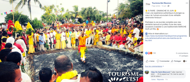 QUAND L'OFFICE DU TOURISME FAIT PAYÉ POUR ASSISTER À  UNE MARCHE SUR LE FEU QUAND L'OFFICE DU TOURISME FAIT PAYÉ POUR ASSISTER À  UNE MARCHE SUR LE FEU