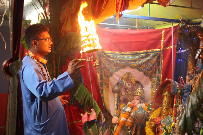 FÊTE GÔVINDEN AU TEMPLE PANDIALE PRIMAT DE SAINT-DENIS 
