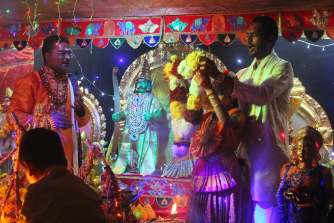MARIAGE BONDIEU AU TEMPLE PANDIALE PRIMAT 