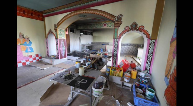 TEMPLE PANDIALÉ À SAINT-ANDRÉ : ENTRE STATUES VOLÉES ET KÔVIL INCENDIÉES