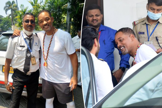 UN MOIS APRÈS LA GIFLE, WILL SMITH EST PARTI SE RESSOURCER EN INDE UN MOIS APRÈS LA GIFLE, WILL SMITH EST PARTI SE RESSOURCER EN INDE