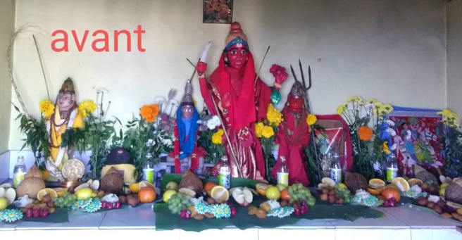 LA CHAPELLE FAMILIALE TIONOHOUÉ DE ST-LEU TOTALEMENT DÉROBÉE LA CHAPELLE FAMILIALE TIONOHOUÉ DE ST-LEU TOTALEMENT DÉROBÉE