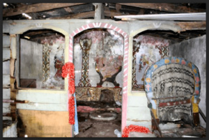 Le plus ancien Temple de l'île remontant à l'esclavagiste à était détruit en 2007 